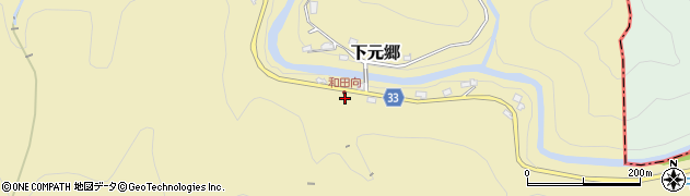 東京都西多摩郡檜原村20周辺の地図
