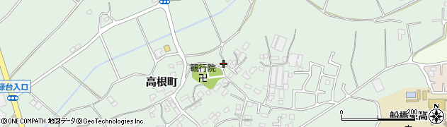 千葉県船橋市高根町1224周辺の地図