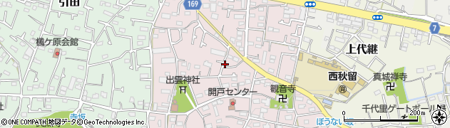 東京都あきる野市渕上周辺の地図