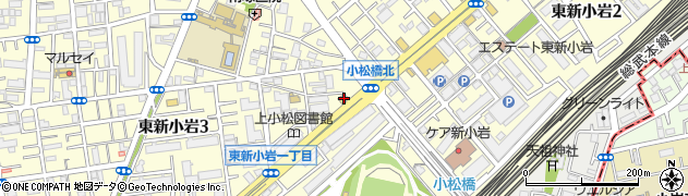 吉野家 東新小岩店周辺の地図