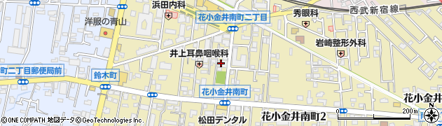 あQ 花小金井店周辺の地図