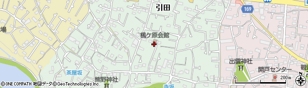 東京都あきる野市引田512周辺の地図