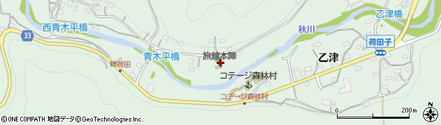 東京都あきる野市乙津1216周辺の地図