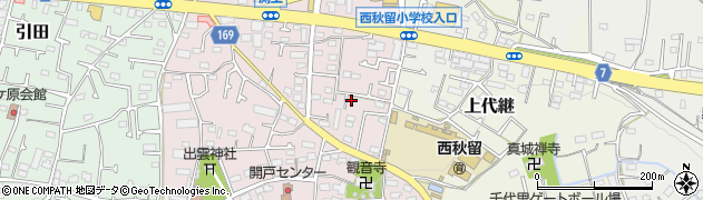 東京都あきる野市渕上246周辺の地図