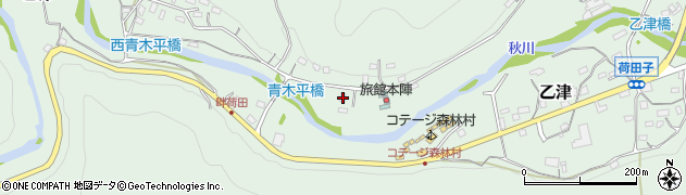 東京都あきる野市乙津1209周辺の地図