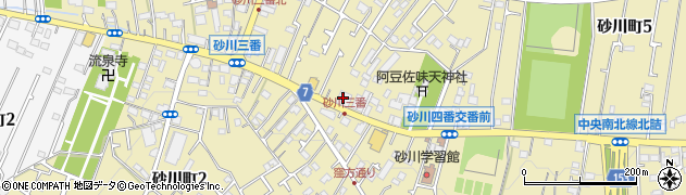 大東建託株式会社　立川支店周辺の地図
