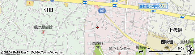 東京都あきる野市渕上273周辺の地図