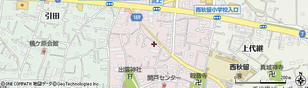 東京都あきる野市渕上276周辺の地図