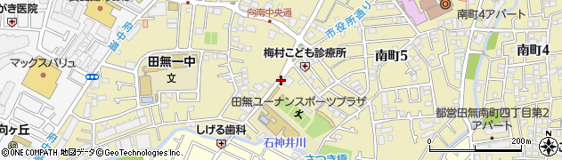 田無特別支援学校周辺の地図