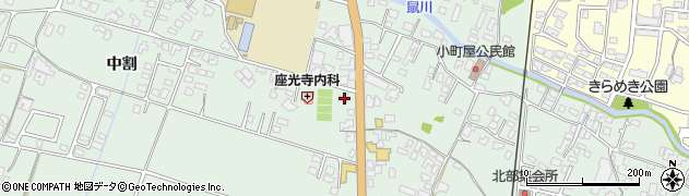 長野県駒ヶ根市赤穂中割4818周辺の地図
