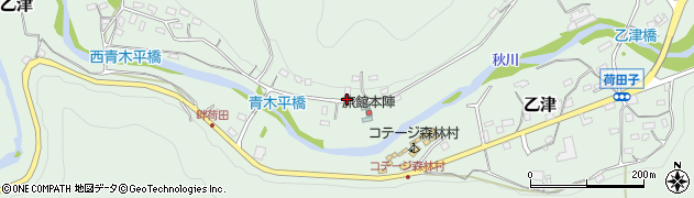 東京都あきる野市乙津1190周辺の地図