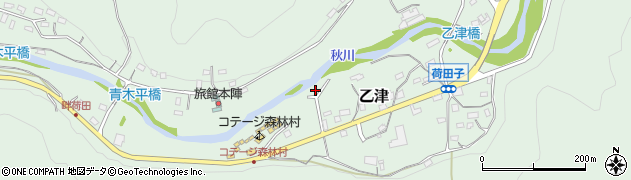 東京都あきる野市乙津803周辺の地図