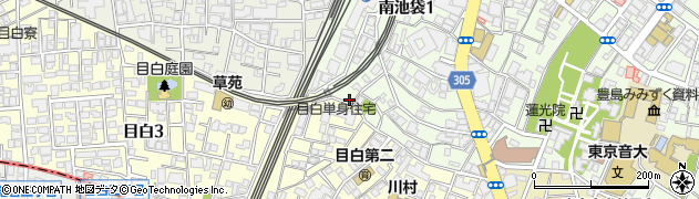 東京都豊島区南池袋1丁目5-17周辺の地図