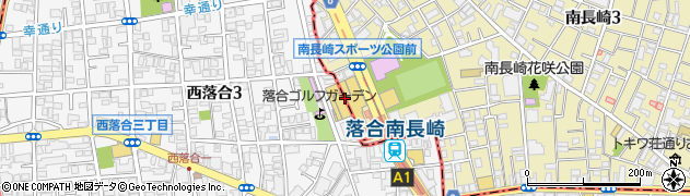 ダイソーｉＴｅｒｒａｃｅ落合南長崎店周辺の地図