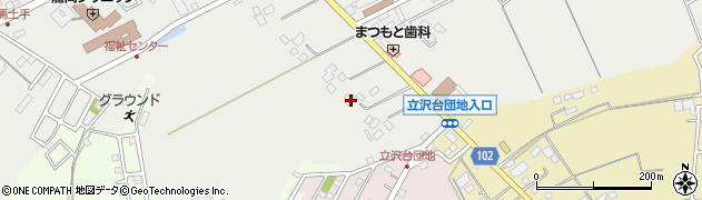 千葉県富里市七栄684周辺の地図