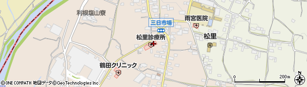松里診療所周辺の地図