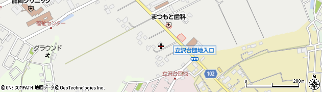 千葉県富里市七栄693-5周辺の地図