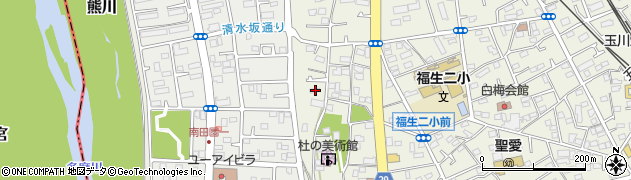 東京都福生市熊川670周辺の地図