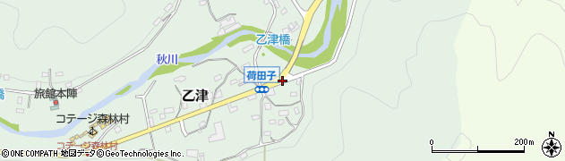 荷田子周辺の地図