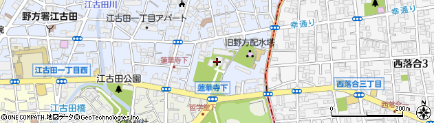 [葬儀場]蓮華寺周辺の地図