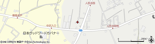 千葉県富里市七栄218-3周辺の地図