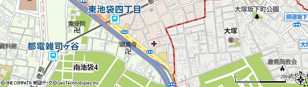 東京都豊島区東池袋5丁目5周辺の地図