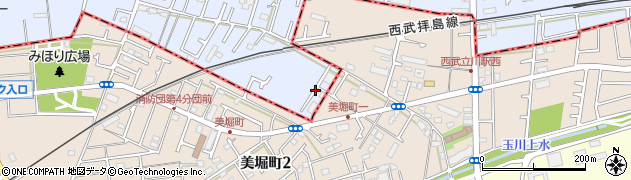東京都立川市西砂町2丁目1周辺の地図