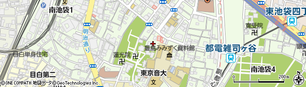 威光稲荷神社周辺の地図