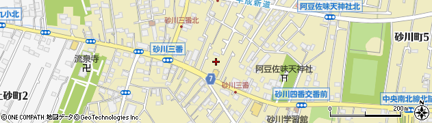 びっくりドンキー立川砂川店周辺の地図
