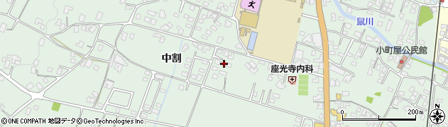 長野県駒ヶ根市赤穂中割6143周辺の地図