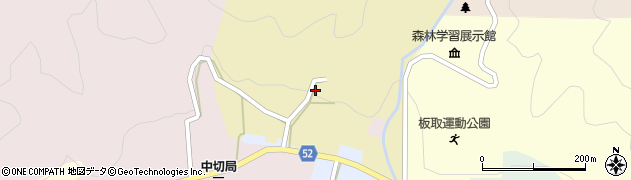 岐阜県関市板取2532周辺の地図