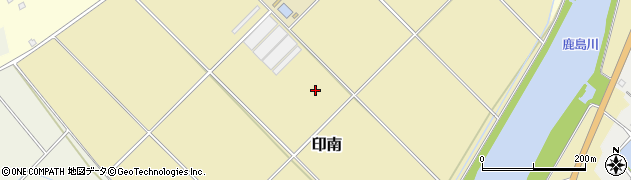 千葉県佐倉市印南周辺の地図