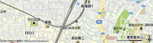 東京都豊島区南池袋1丁目5周辺の地図