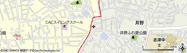 千葉県佐倉市井野1659周辺の地図