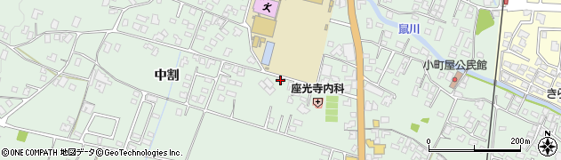 長野県駒ヶ根市赤穂中割4800周辺の地図