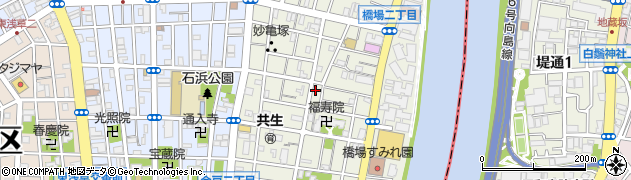 東京都台東区橋場1丁目21-4周辺の地図