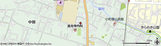 長野県駒ヶ根市赤穂中割4815周辺の地図