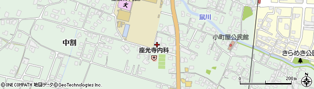 長野県駒ヶ根市赤穂中割4810周辺の地図