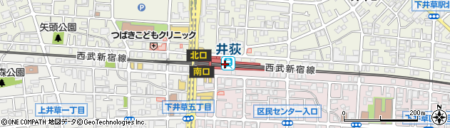 井荻駅周辺の地図