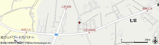 千葉県富里市七栄203-33周辺の地図