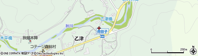 東京都あきる野市乙津707周辺の地図