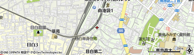 東京都豊島区南池袋1丁目5-12周辺の地図