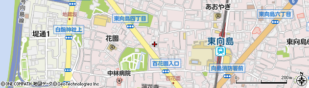 東向島毛塚眼科医院周辺の地図