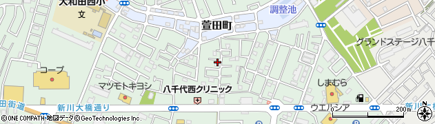 ダスキン愛の店八千代台周辺の地図