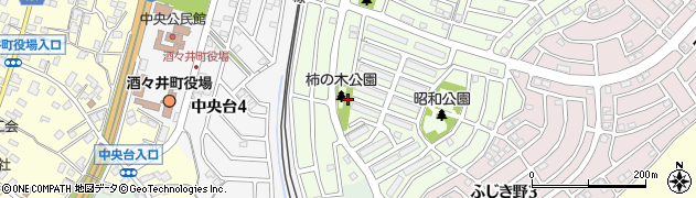 柿の木公園周辺の地図