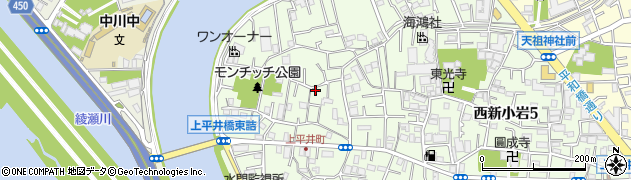 東京都葛飾区西新小岩5丁目6-4周辺の地図