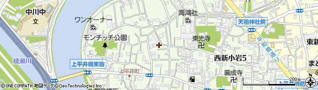 東京都葛飾区西新小岩5丁目11周辺の地図