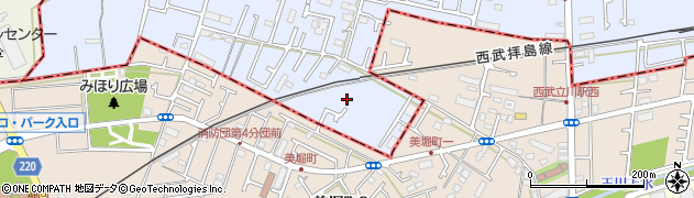 東京都立川市西砂町2丁目3周辺の地図