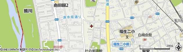東京都福生市熊川675周辺の地図