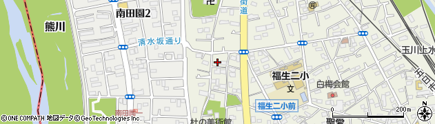 東京都福生市熊川675-10周辺の地図